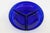 This charming Divided Serving Dish is made out of pressed glass. This gorgeous sectioned bowl features a deep cobalt blue...