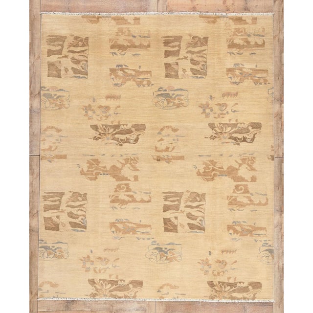 Vintage Indian Rug - 08'00 X 09'09 For Sale - Image 9 of 9