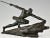 Pierre Le Faguays, Art Deco Athlete with Spear, 1927, Bronze For Sale - Image 4 of 12