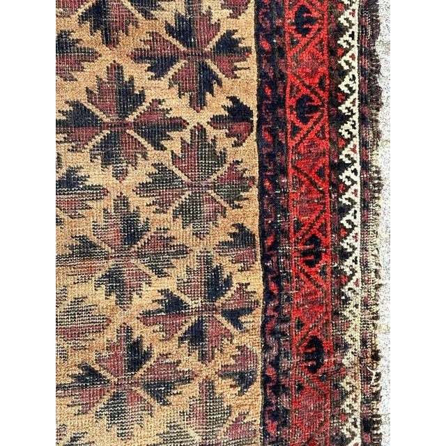 Textile Vintage Turkmen Baluch Rug, 1930s For Sale - Image 7 of 18