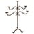 19th Century French Iron Candelabra For Sale - Image 6 of 6