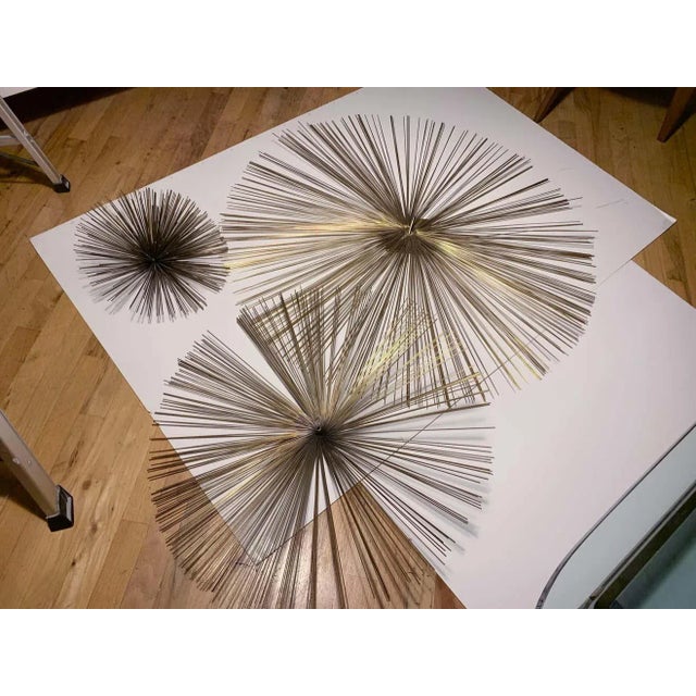 Curtis Jere Curtis Jere Starburst Wall Sculpture / Signed & Dated For Sale - Image 4 of 6