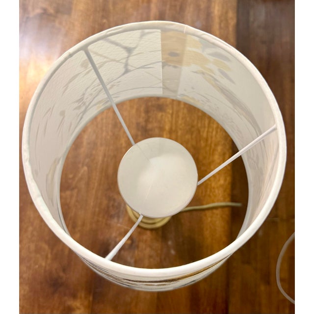 Michael Berman Brass Candle Stick Lamp For Sale - Image 10 of 12