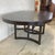 Wood Ebonized Mahogany Round Extension Dining Table, Attributed to Paul Frankl for John Stuart For Sale - Image 7 of 18