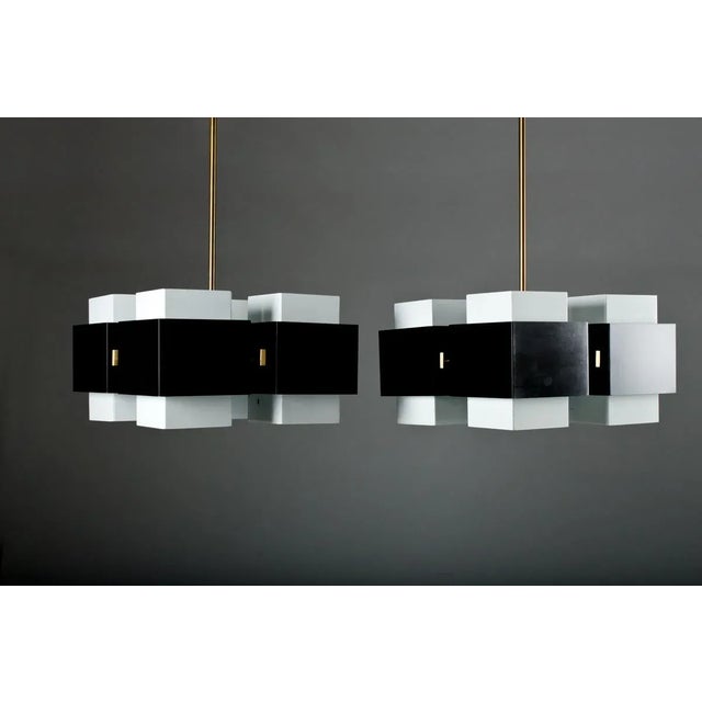 Vintage Selectra Chandelier by Hans-Agne Jakobsson for Markaryd For Sale - Image 6 of 6