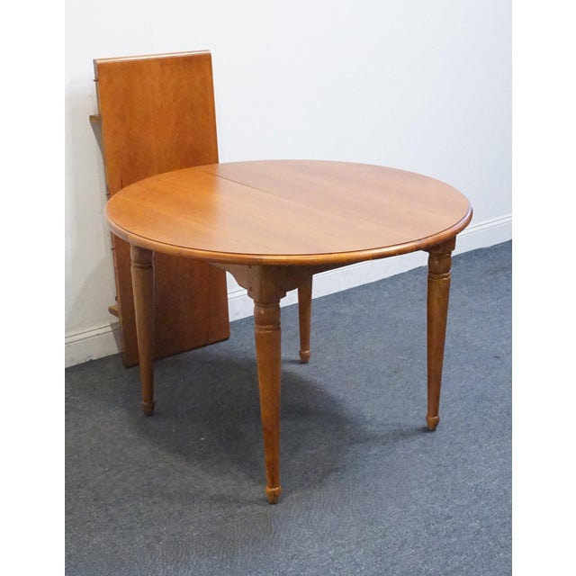 Brown Thomasville Furniture Solitaire Collection Early American Style 62" Dining Table 23221-711 For Sale - Image 8 of 12