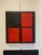 Contemporary Gilbert Pauli, Red and Black Composition, Mixed Media, 2007 For Sale - Image 3 of 9
