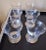 Transparent Platinum Swarovski French Crystal Wine Cocktail Glassware Set by Sophie Villepigue - 24 Pieces For Sale - Image 8 of 14