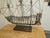 Brass Tall Ship Sculpture on Wooden Stand, Signed & Dated “C. Jere ’80” For Sale - Image 18 of 18