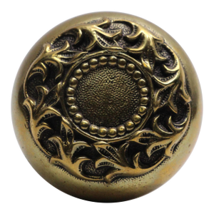 Antique Russell & Erwin Polished Bronze Door Knob