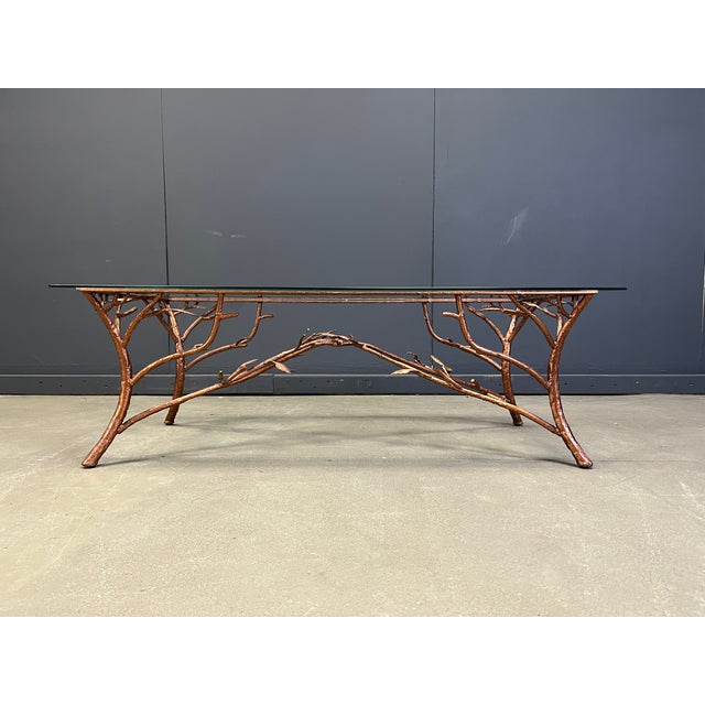 Vintage Wrought Iron Branch Coffee Table, 1970s For Sale - Image 13 of 13