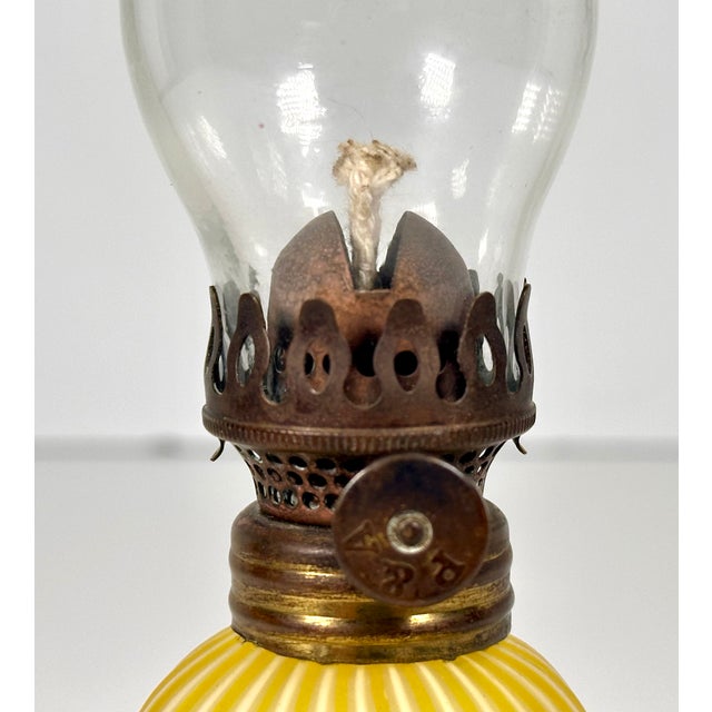 1930s 1930s Murano DeVilbiss Perfume Bottle Miniature Oil Lamp Marriage For Sale - Image 5 of 17