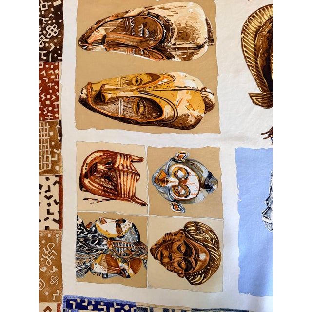 Hermès Hermes Persona Silk Scarf 2003 by Loïc Dubigeon. For Sale - Image 4 of 12