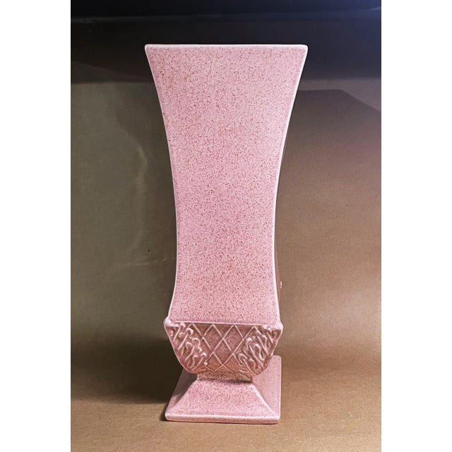Mid-Century Modern 14 Inch Floor Vase With 7.5 X 5.5 Inch Opening For Sale - Image 3 of 5