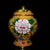 Chinese Vintage Cloisonne Enamel Ginger Jar - Yellow Floral Motif With Lid For Sale - Image 3 of 9
