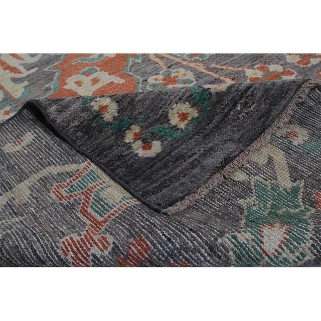 Traditional Handwoven Persian Sultanabad Area Rug 12’11” X 19’5″ For Sale - Image 3 of 13