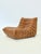 Togo Armchair with Ottoman in Cognac Leather by Michel Ducaroy for Ligne Roset, 2000s, Set of 2 For Sale - Image 9 of 14