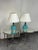 Christopher Spitzmiller Cameron in Hydrangea Table Lamps, Pair For Sale - Image 11 of 12