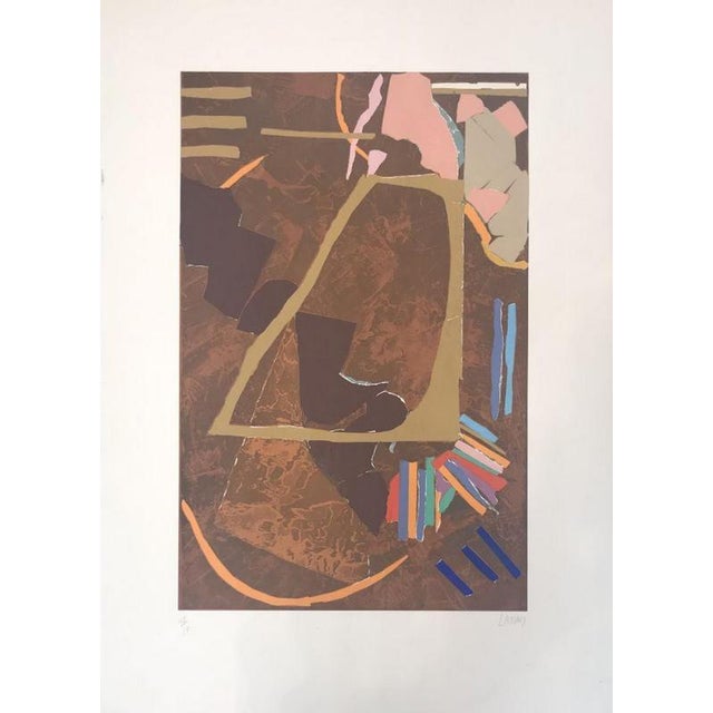 Lithograph, 1976 Handsigned by the artist in pencil and numbered 42/100 Publisher : Edition of Graphic Art International...