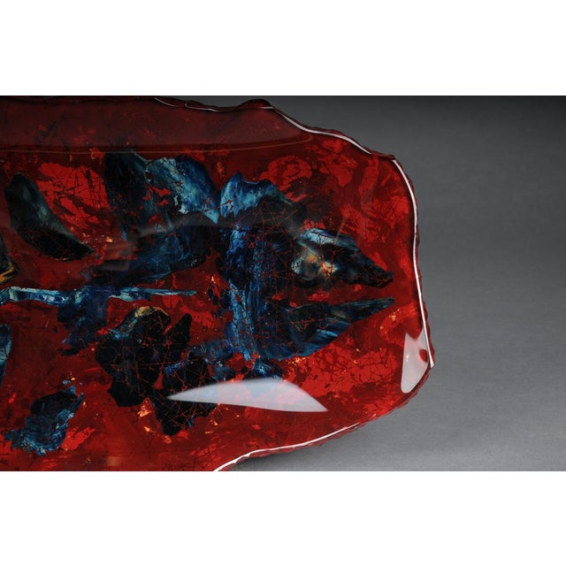 Large Artists Bowl by Duilio Barnabe, Dubé for Fontana Arte, Italy For Sale - Image 3 of 18