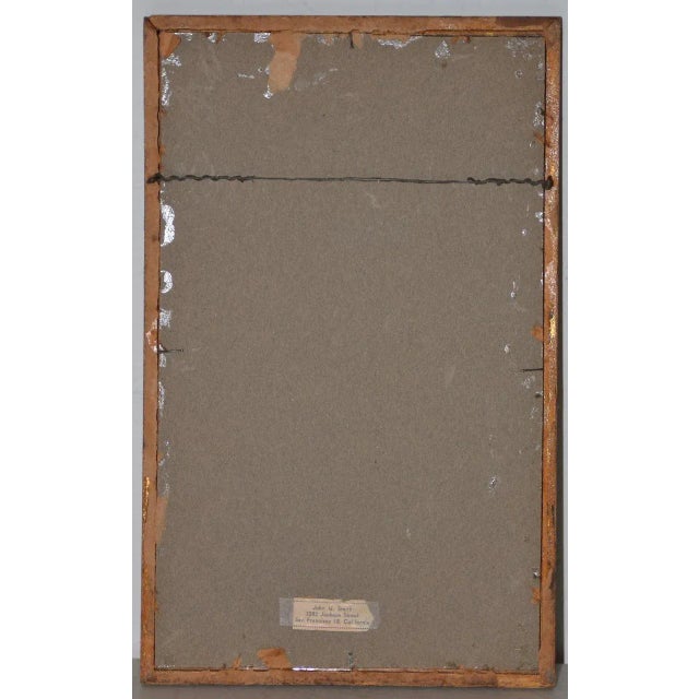 Fantasy Castle on a Hill Gouache Painting C.1920s For Sale - Image 4 of 10