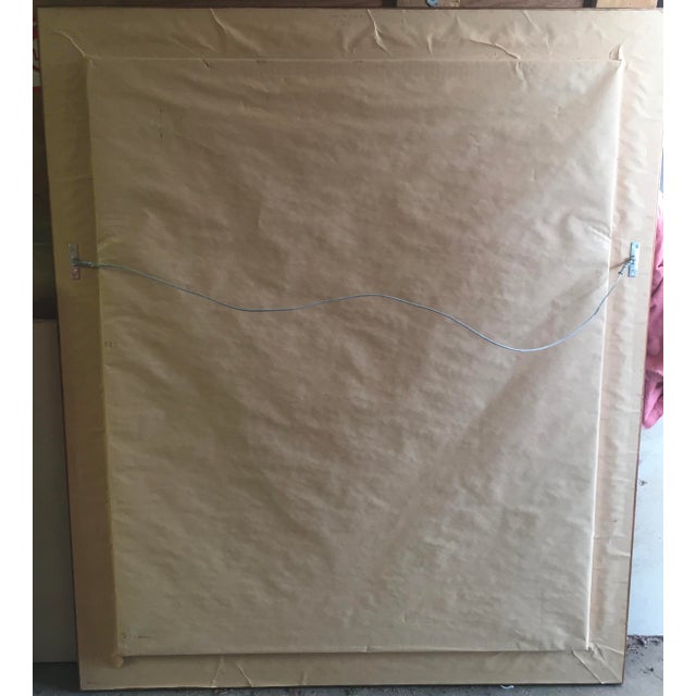 1990s Framed Jazz Musician Painting by Pashyanti Carole Hand For Sale In San Francisco - Image 6 of 6