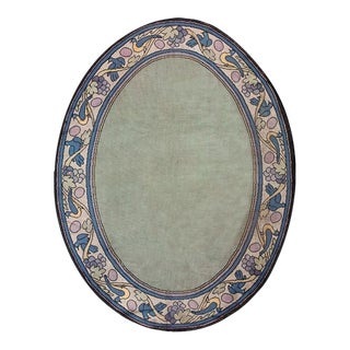 1930s English Art Deco Carpet Designed by Noel Simmons (9' x 11'10" - 275 x360) For Sale