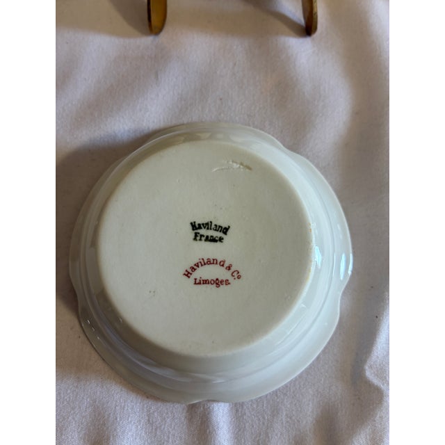 Vintage Haviland & Co. Limoges Gold Rim Sauce Dishes, Set of 11, France For Sale - Image 9 of 10