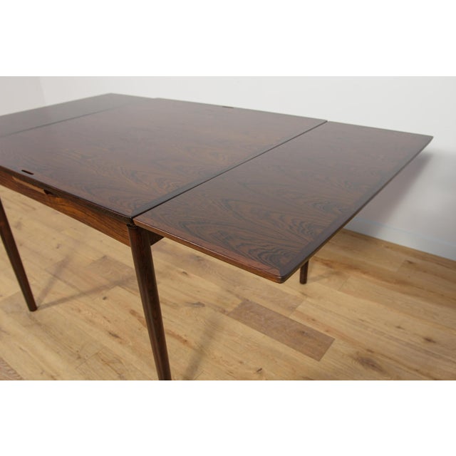 Mid-Century Danish Extendable Rosewood Dining Table, Denmark, 1960s For Sale - Image 15 of 18