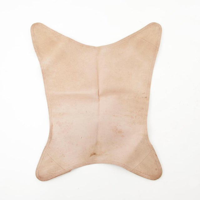 Leather Butterly Chair attributed to Carl Auböck, 1960s For Sale - Image 18 of 18