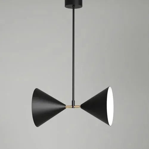 Double pendant light by atelier areti dimensions: d 16 x w 32 x h 53 cm. Materials: powder-coated metal. Available in...