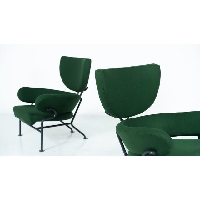 Tre Pezzi Mod PL19 Armchairs attributed to Franco Albini and Franca Helg, 1950s, Set of 2 For Sale - Image 10 of 18
