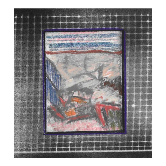 1996 Charles Dudley Mixed Media Landscape For Sale