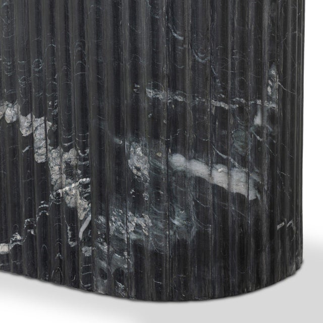 Four Hands Oranda Dining Table - Black Marble For Sale - Image 10 of 11