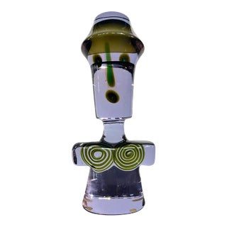 Cenedese Murano Glass Sculpture Style of Picasso For Sale