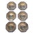 1990s MacKenzie-Childs MacLachlan Dinner Plates, Set of Six Second Edition 1991 For Sale