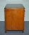 Baker Furniture Burr Walnut Bedside Cabinet with Drawer and Carved Doors For Sale - Image 12 of 16
