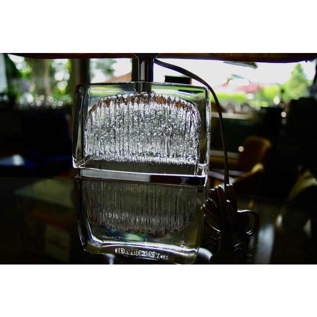 Glass Crystal Lamp by Daum Nancy, France, 1960s For Sale - Image 7 of 13