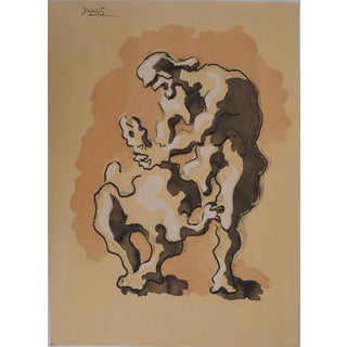 Jacques Lipchitz, The Torture, Original Lithograph For Sale