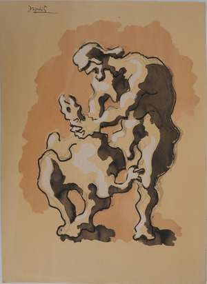 Jacques Lipchitz, The Torture, Original Lithograph