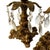 Rococo Vintage Brass & Crystal Baroque Hollywood Regency Candlestick Holders - A Pair For Sale - Image 3 of 4