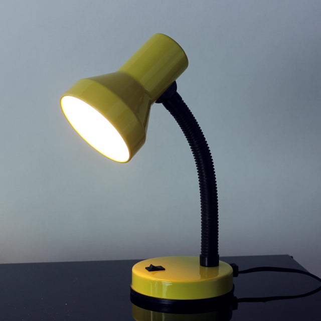 Black Vintage Adjustable Desk Lamp, Czechoslovakia, 1990s For Sale - Image 8 of 11