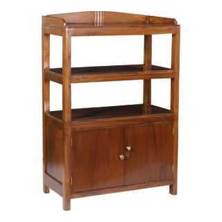 1970s Mid Century Modern Teak Bookcase and Cabinet For Sale