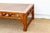 1960s Large Antique Qing Woven Top Coffee Table For Sale - Image 5 of 14