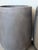 Sculpture Materials Pair of Monumental Cylinder Planters - Brutalist Bullet Form - Dark Slate For Sale - Image 7 of 12
