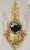 Late 20th Century French Neoclassical Empire Style Gilt Bronze Two Light Wall Sconces W. Mirrors - a Pair For Sale - Image 15 of 17