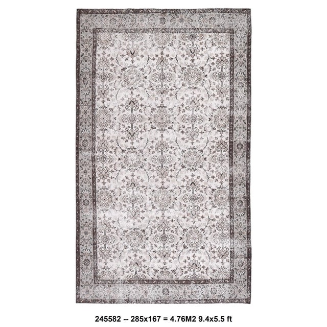 Vintage Turkish Rug, 1960s For Sale - Image 15 of 15