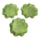 Vintage Pat Young Dodie Thayer-Style Cabbage Plates- Set of 3 For Sale