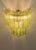2020s Fantastic Murano Glass Tube Wall Sconces in Green Glass & Nickel, Italy, Style - a Pair For Sale - Image 5 of 6