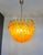 Vintage Murano Glass Chandelier with 111 Amber Poliedri, 1990s For Sale - Image 16 of 18